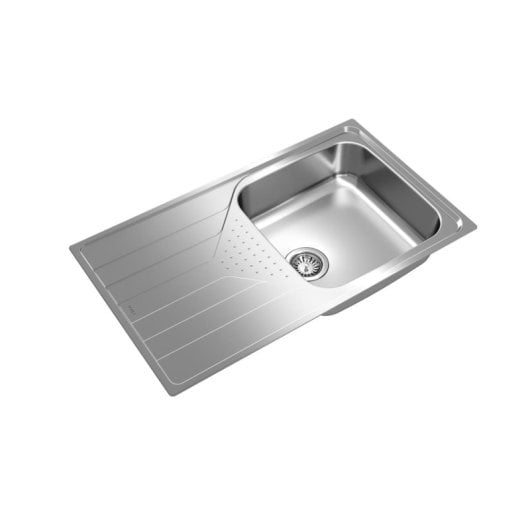 Teka Universe 50 T-XP 1C 1E Évier en Acier Inoxydable Rectangulaire 50 cm