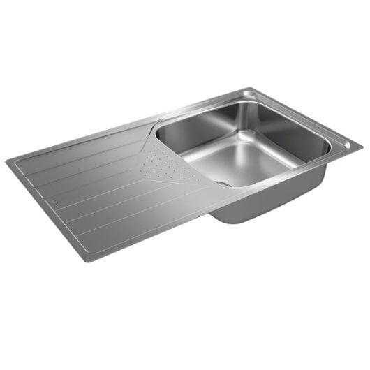 Teka Universe 50 T-XP 1C 1E Évier en Acier Inoxydable Rectangulaire 50 cm
