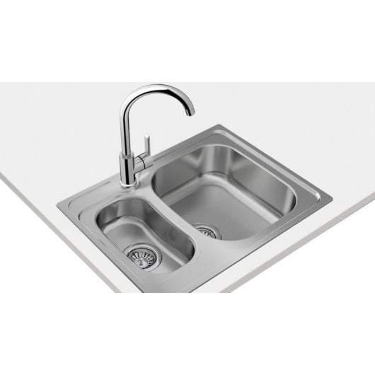 Fregadero Teka Universe 60 T-XP 1½B Acero Inoxidable 65x50 cm Sobre-Encimera Reversible