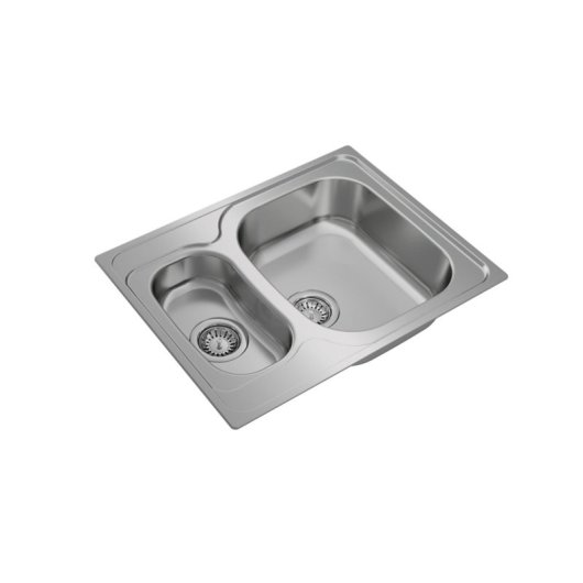 Fregadero Teka Universe 60 T-XP 1½B Acero Inoxidable 65x50 cm Sobre-Encimera Reversible