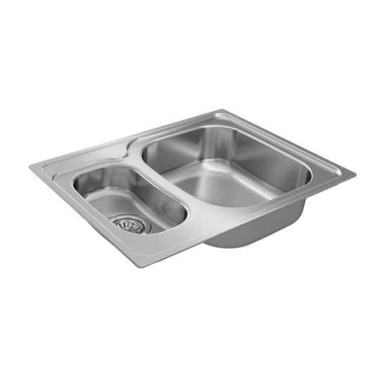 Fregadero Teka Universe 60 T-XP 1½B Acero Inoxidable 65x50 cm Sobre-Encimera Reversible