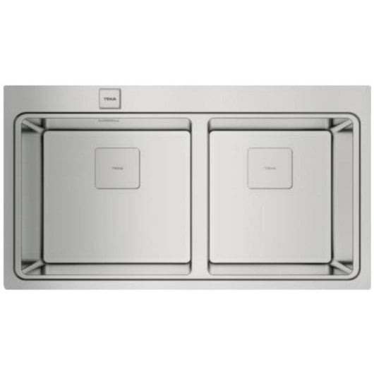 Fregadero Teka Zenit RS15 2C 86 Acero Inoxidable 2 Cubetas 860x520 mmFregadero Teka Zenit RS15 2C 86 Acero Inoxidable 2 Cubetas 860x520 mm