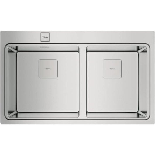 Fregadero Teka Zenit RS15 2C 86 Acero Inoxidable 2 Cubetas 860x520 mmFregadero Teka Zenit RS15 2C 86 Acero Inoxidable 2 Cubetas 860x520 mm