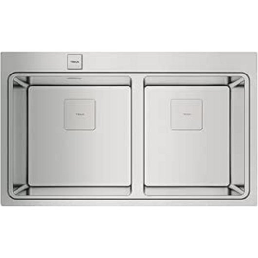 Fregadero Teka Zenit RS15 2C 86 Acero Inoxidable 2 Cubetas 860x520 mmFregadero Teka Zenit RS15 2C 86 Acero Inoxidable 2 Cubetas 860x520 mm