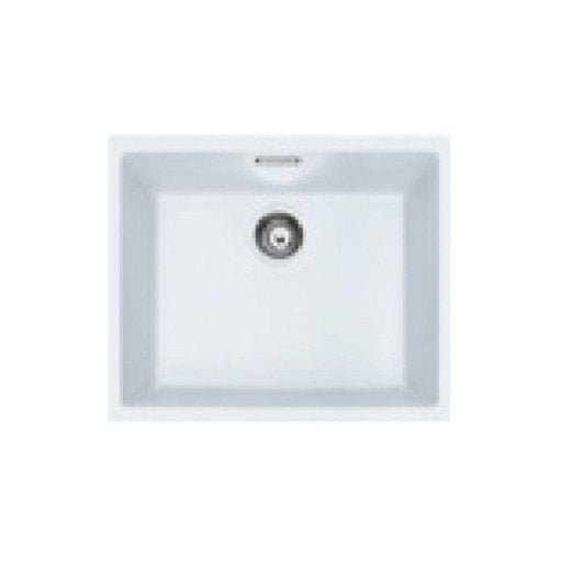 Lavabo sobre encimera Mepamsa 144.0667.808 SQUARE 40.50 1 seno rectangular blanco 50x41 cm