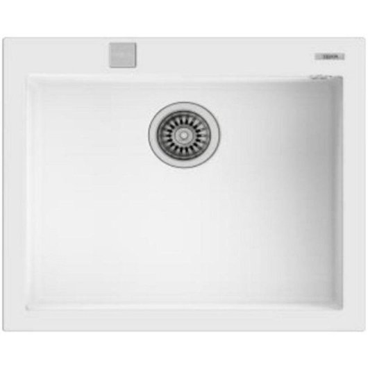 Fregadero Teka Forsquare 50.40 TG Tegranite+ Blanc 1 Cuve 570x500 mm Automatique