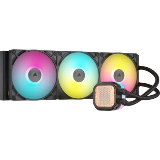Corsair iCUE LINK TITAN 420 RX RGB Kit de Refrigeração Líquida 420mm PWM Multi LED em Alumínio/Cobre
