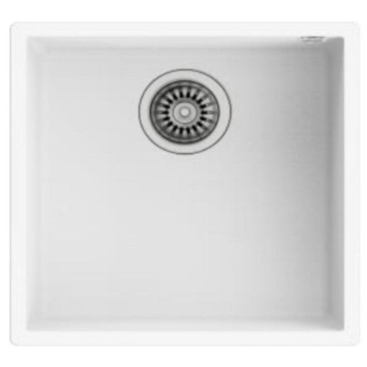 Fregadero Teka Square 40.40 TG Blanco 1 Cubeta Tegranite+ 440x440 mm Fregadero Teka Square 40.40 TG Blanco 1 Cubeta Tegranite+ 440x440 mm