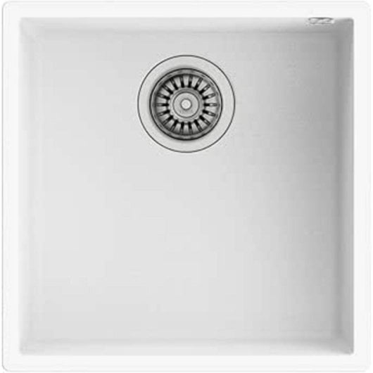 Fregadero Teka Square 40.40 TG Blanco 1 Cubeta Tegranite+ 440x440 mm Fregadero Teka Square 40.40 TG Blanco 1 Cubeta Tegranite+ 440x440 mm