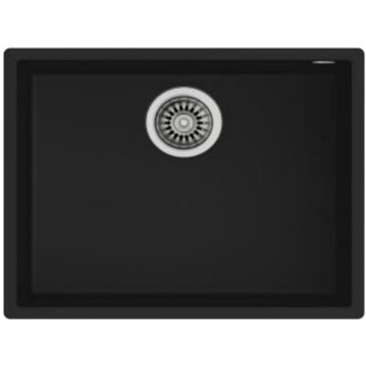 Fregadero Teka Square 50.40 Tegranite+ 1 cuve Rectangulaire Noir Mueble 60 cm