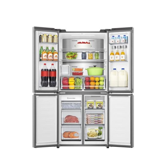 Frigorífico Hisense Americano 178.5cm 483L Clase D Inox No Frost WiFi Ice Maker My Fresh Choice
