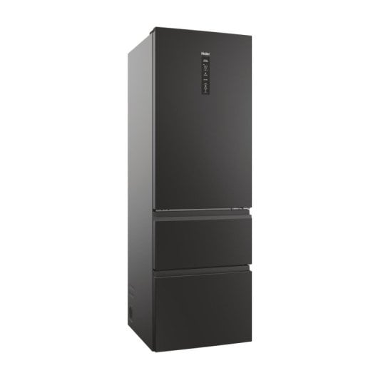 Frigorífico Haier Combi 185cm 360L D Negro No Frost Cajones 3D Air Surround Fresher Techs