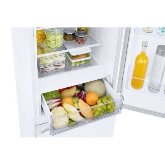 Frigorífico Samsung Combi No Frost 200cm 390L E Branco SmartThings AI Energy