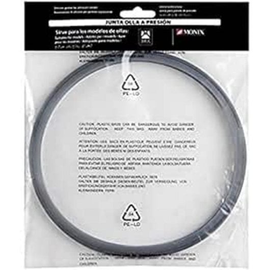 BRA A990935 Monix 9L graue Silikondichtung für Schnellkochtöpfe, 24 cm, Original-Ersatzteil