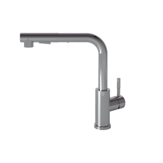 Grifo Cata CSE Caño Alto Extraíble Latón Acabado Cromado Giro 360° Reductor Caudal 5,7l/min