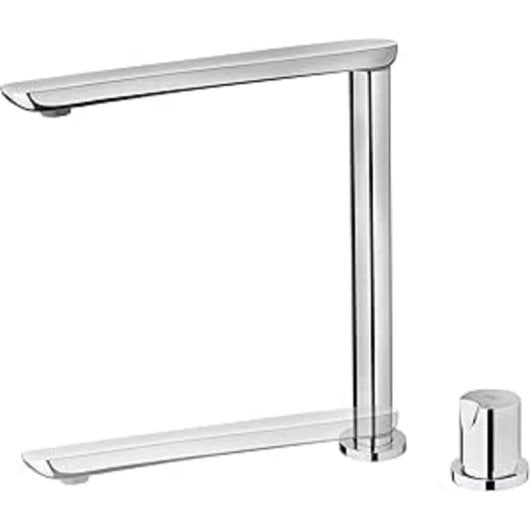 Grifo Cocina Teka FO 985 Acero Inoxidable Monomando Caño Retraíble Bajo Ventana 3/8"