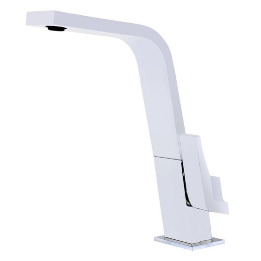 Grifo Teka IC 915 WHITE Monocommande Bec Haut Métal Blanc Anticalcaire 30,2 cm