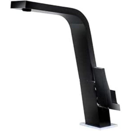 Grifo de cozinha Teka IC 915 Black Monomando Caño Alto Plano Giratório 30,2 cm Preto