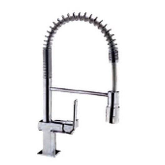 Grifo de cocina Teka MY Compact monomando caño alto giratorio 360º extraíble