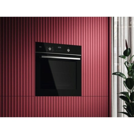 Horno électrique AEG OS6PB511AB 71L Noir avec fonction AirFry et nettoyage pirolitique