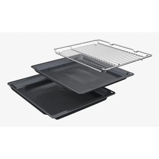 Horno électrique Bosch HBG536ES3 71 L Noir avec recettes préprogrammées