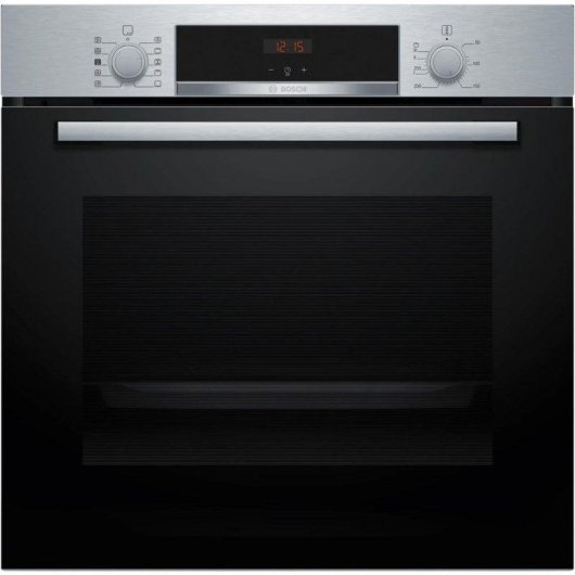 Horno-eléctrico-Bosch-Serie-4-HQA514ES3-71-litros-Inox-vapor-añadido,-3D-Hotair-y-guías-telescópicas