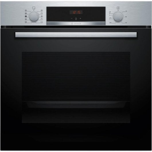 Horno eléctrico Bosch HQA514ES3 71L Schwarz Edelstahl mit Heißluftdampf