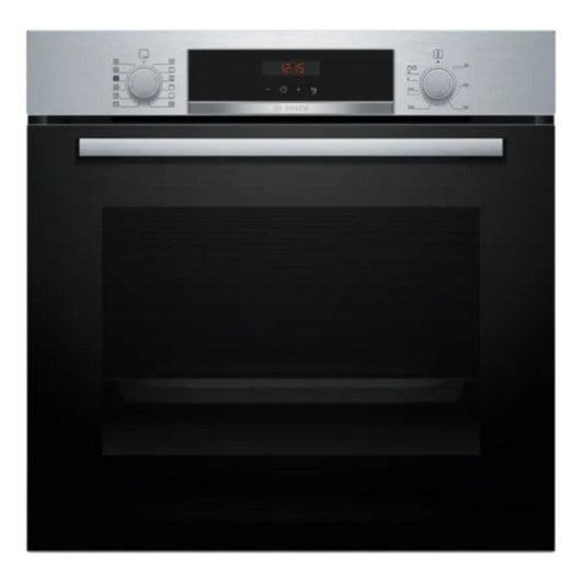 Forno elétrico Bosch HQA574ES3 Serie 4 71L Preto Prateado com vapor e autolimpeza