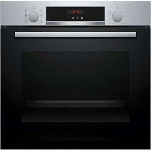 Forno elétrico Bosch HQA574ES3 Serie 4 71L Preto Prateado com vapor e autolimpeza