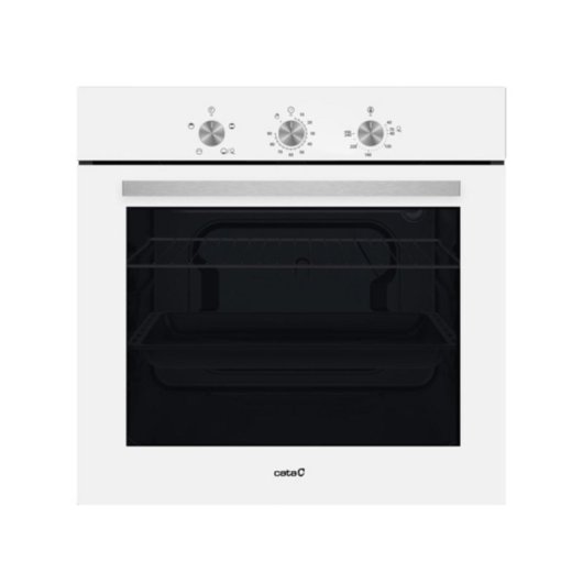 Horno eléctrico Cata SES 6204 WH 66 litros Blanco con función Aquasmart y Grill