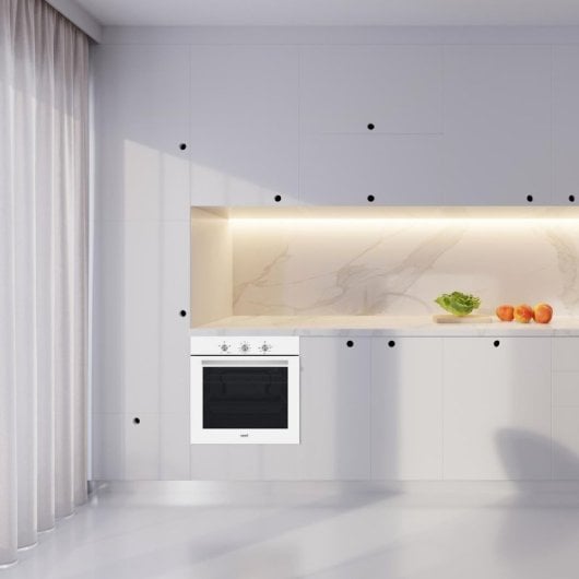 Horno eléctrico Cata SES 6204 WH 66 litros Blanco con función Aquasmart y Grill