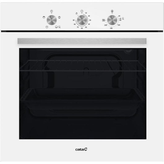 Horno eléctrico Cata SES 6204 WH 66 litros Blanco con función Aquasmart y Grill