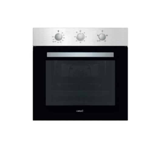 Horno eléctrico Cata SES 7104 X 78L Negro/Inox limpieza AquaSmart y 5 funciones