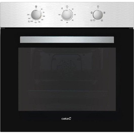 Horno Multifunción Cata SES 7104 X 78L 60cm Hidrolítico Clase A Grill Negro/Inox