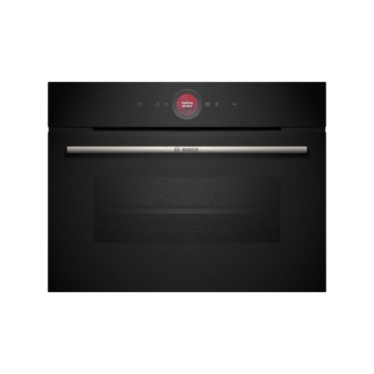 Horno électrique Bosch CBG7741B1 47 L Noir avec fonction AirFry et nettoyage pyrolytique