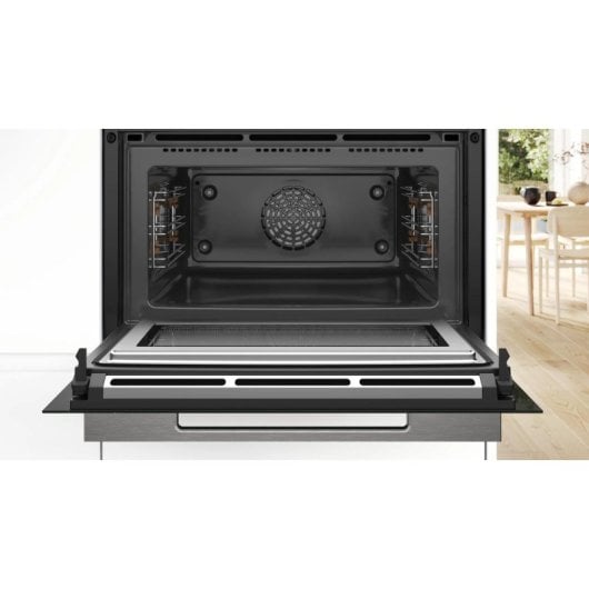 Microondas Bosch Serie 8 CMG7761B1 45 Litros 900W com Grill e Inverter Inteligente