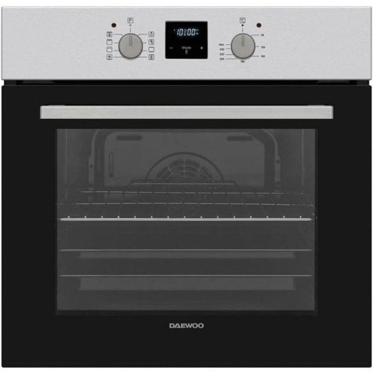 Forno multifuncional Daewoo BO6ED22MINM-ES 69L Limpeza manual Classe A Aço inoxidável