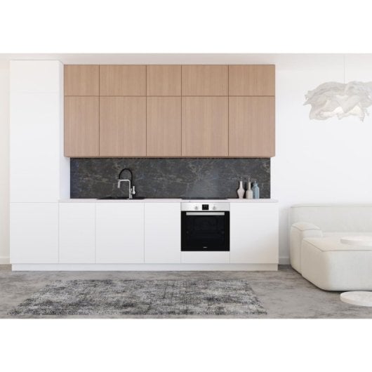 Horno eléctrico Edesa EOE-6040 X 80L Inox Negro 7 programas limpieza AquaClean