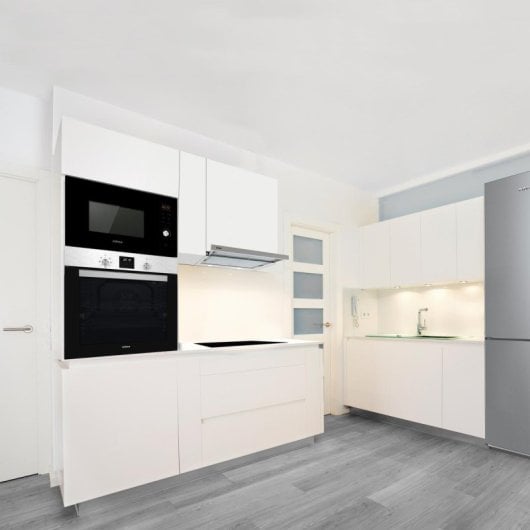 Horno eléctrico Edesa EOE-6040 X 80L Inox Negro 7 programas limpieza AquaClean