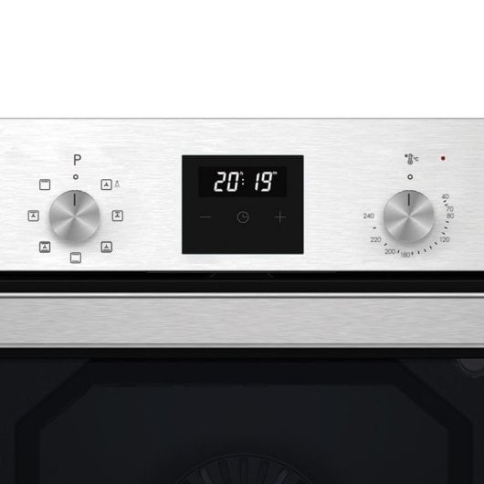 Horno eléctrico Edesa EOE-6040 X 80L Inox Negro 7 programas limpieza AquaClean