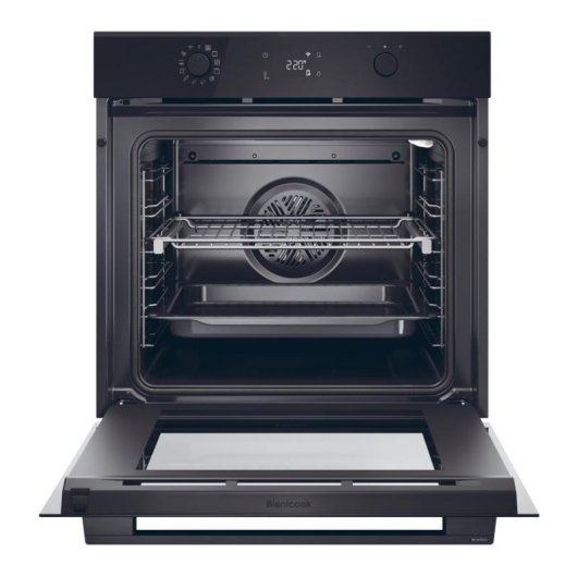 Horno Multifunción Haier H6 ID2P5B3YTB 78L 60cm Pirolítico e Hidrolítico A++ WiFi Negro