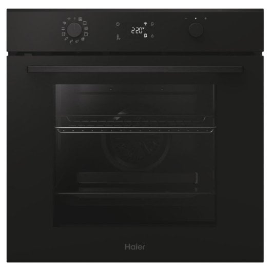 Four électrique Haier ID Series 2 H6 ID2P5B3YTB 78L Noir avec nettoyage pirolitique et connectivité Wi-Fi