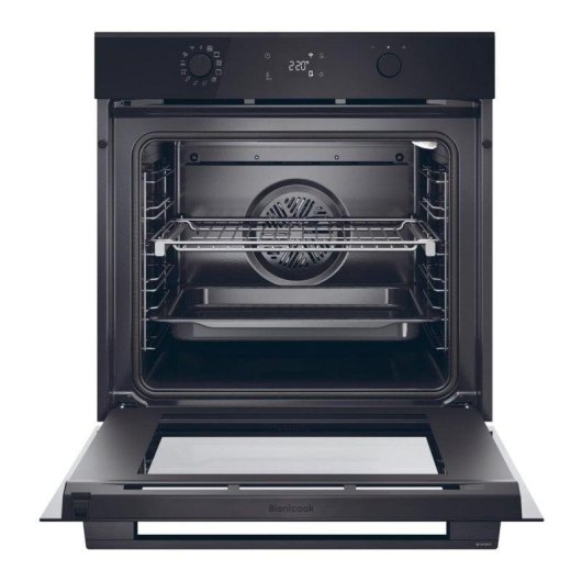 Horno Multifunción Haier H6 ID2P5B3YTB 78L 60cm Pirolítico e Hidrolítico A++ WiFi Negro