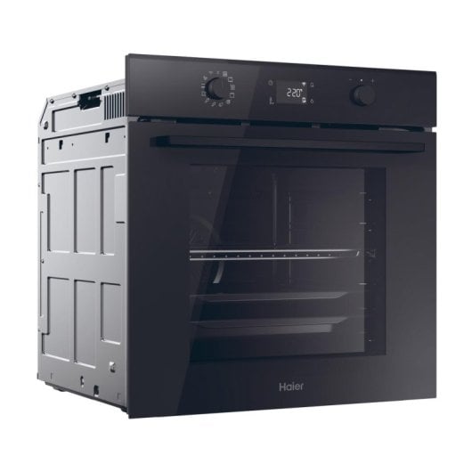 Four électrique Haier ID Series 2 H6 ID2P5B3YTB 78L Noir avec nettoyage pirolitique et connectivité Wi-Fi