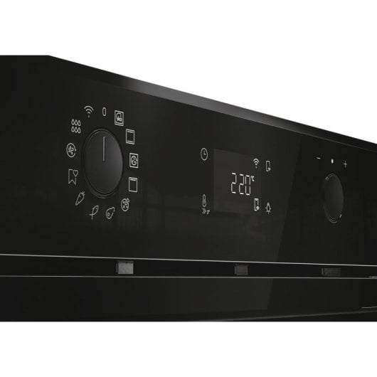 Four électrique Haier ID Series 2 H6 ID2P5B3YTB 78L Noir avec nettoyage pirolitique et connectivité Wi-Fi