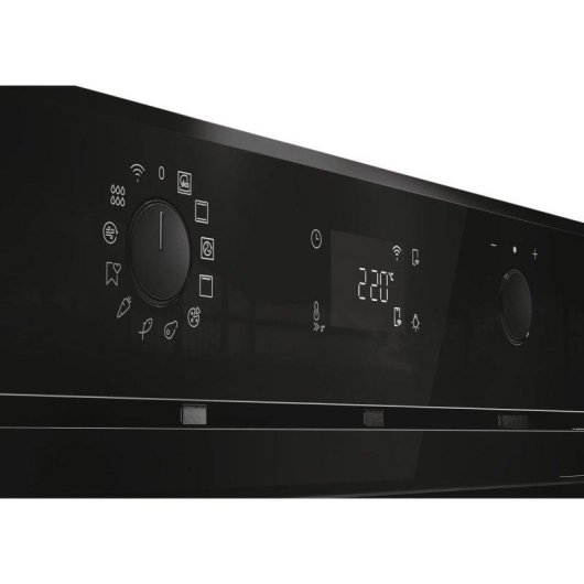 Horno Multifunción Haier H6 ID2P5B3YTB 78L 60cm Pirolítico e Hidrolítico A++ WiFi Negro