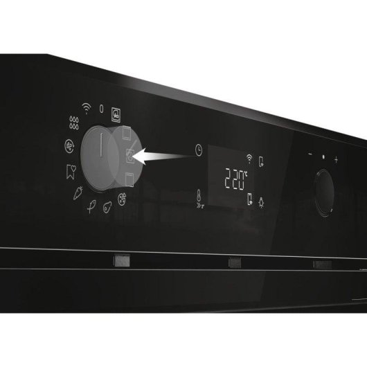 Horno Multifunción Haier H6 ID2P5B3YTB 78L 60cm Pirolítico e Hidrolítico A++ WiFi Negro