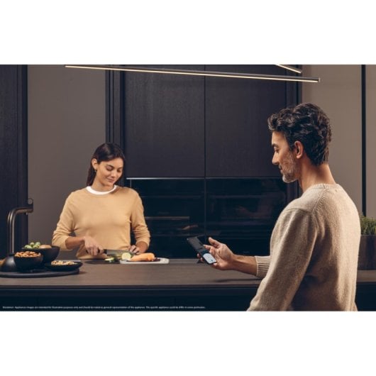 Horno eléctrico Haier H6 ID46G3YTB 78L Negro con Wi-Fi, Dual Autolimpieza y SoftClose