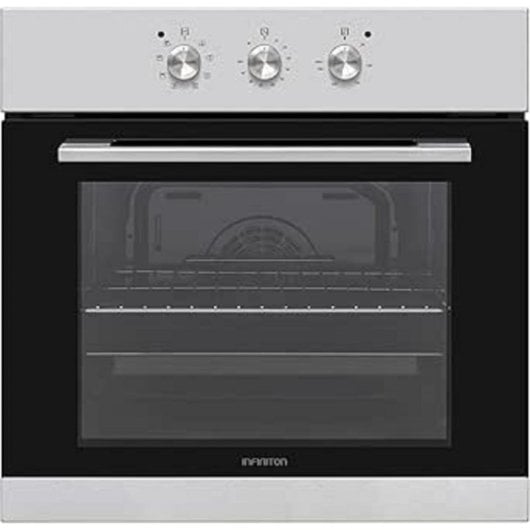 Horno elétrico Infiniton B698 70L Inox 3000W multifunções com temporizador mecânico
