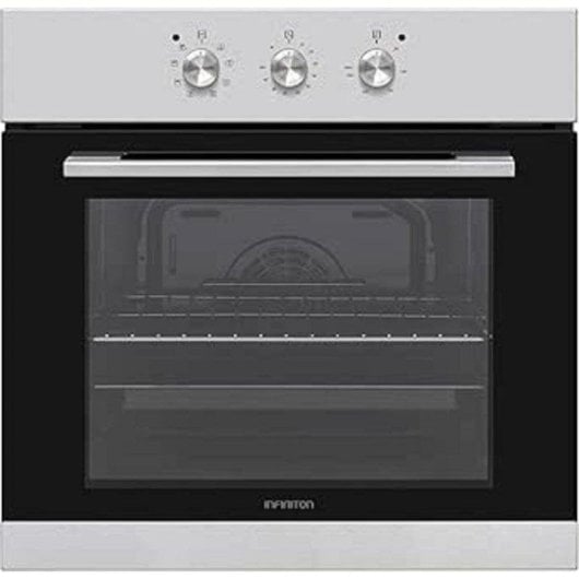 Horno eléctrico Infiniton B698 70 litros Inox multifunción con control mecánico y triple acristalamiento